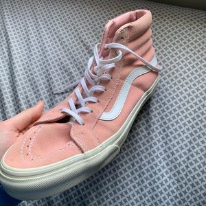 Pink Hightop Vans